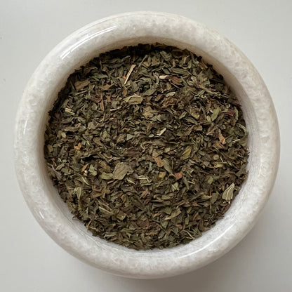 Peppermint Leaf 100% Pure Organic Dried Cut And Sifted (Mentha Piperita)