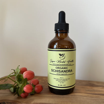 Schisandra Tincture | Schisandra Chinensis | Wu Wei Zi | Anti-Aging | Organic | Adaptogen