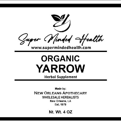 Yarrow Tincture | Organic Achillea Millefolium | Anxiety Relief