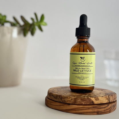 Wild Lettuce Tincture | Wild-Crafted Lactuca Quercina | Pain Relief