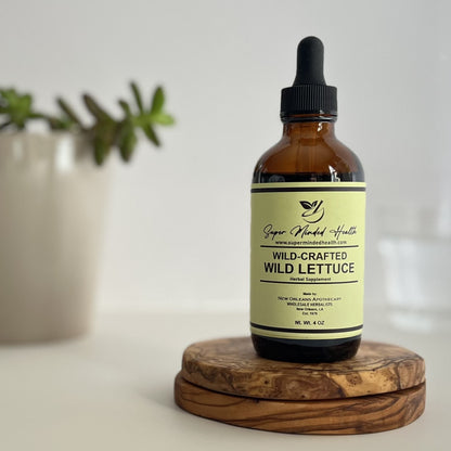 Wild Lettuce Tincture | Wild-Crafted Lactuca Quercina | Pain Relief