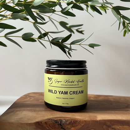 Wild Yam Tallow Cream | Organic | Hormone Balance | Triple Rendered Grass Fed Beef | All Natural