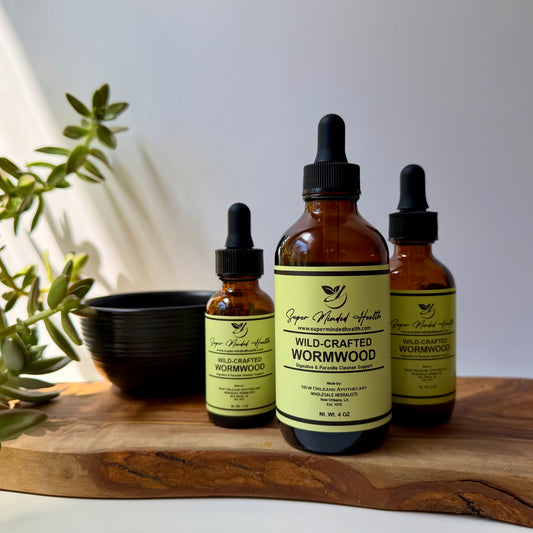 Wormwood Tincture | Wild-Crafted Artemisia Absinthium | Digestive and Parasite Cleanse