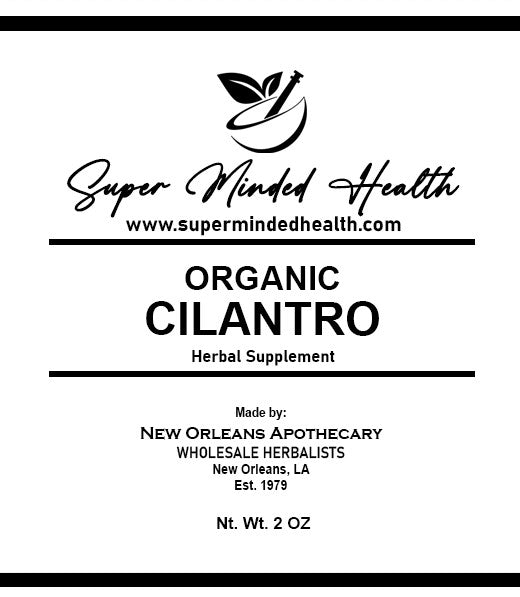Cilantro Tincture | Organic Coriandrum Sativum | Heavy Metal Detox
