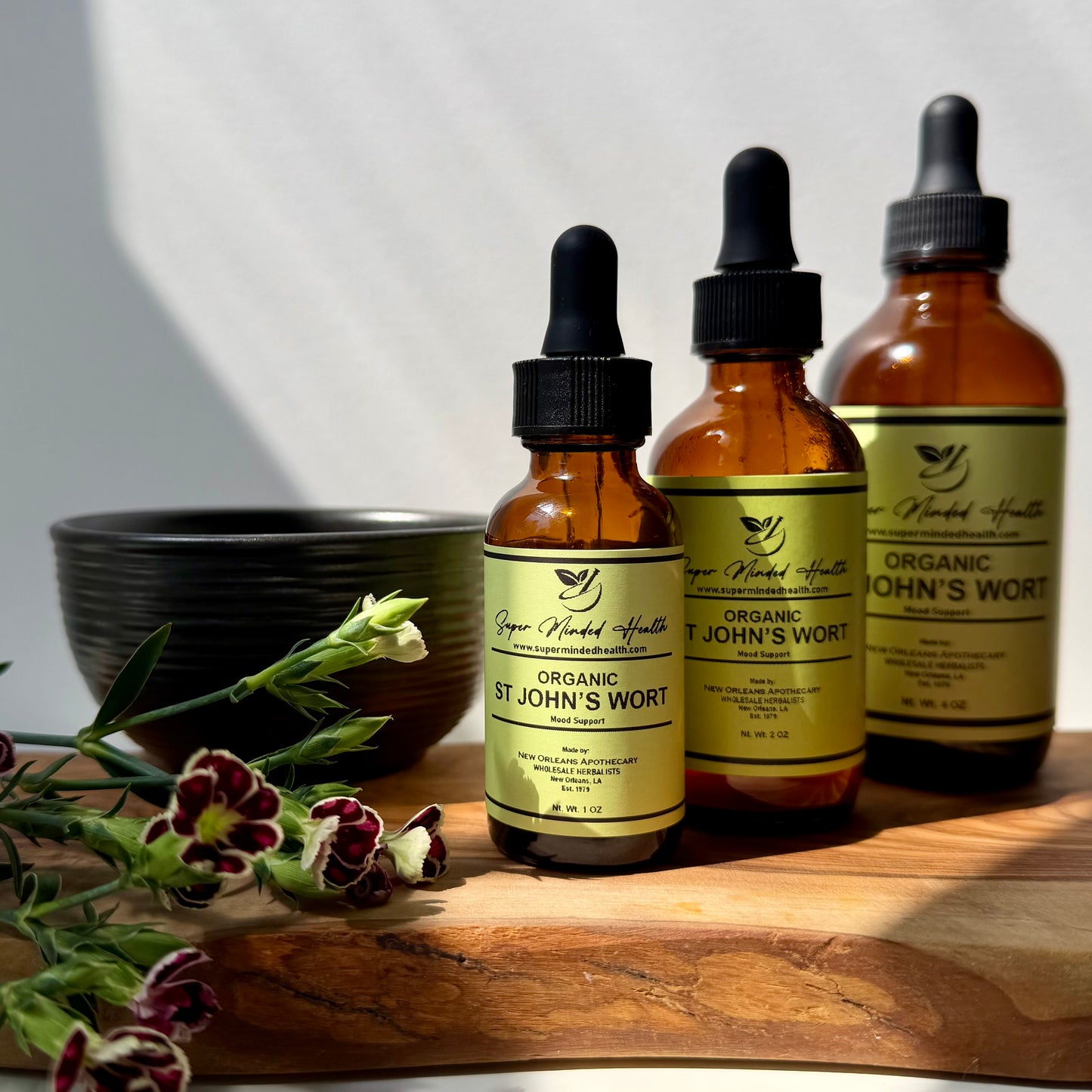 St John’s Wort Tincture | Organic Hypericum Perforatum | Mood Support