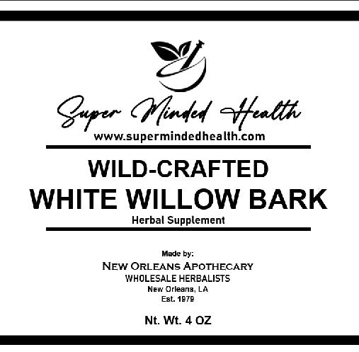 White Willow Bark Tincture | Wild-Crafted Salix Alba | Anti-inflammatory